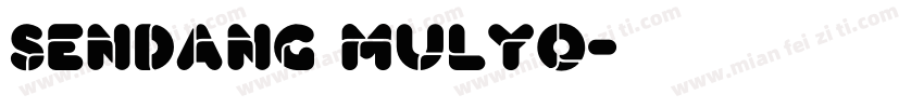 sendang mulyo字体转换